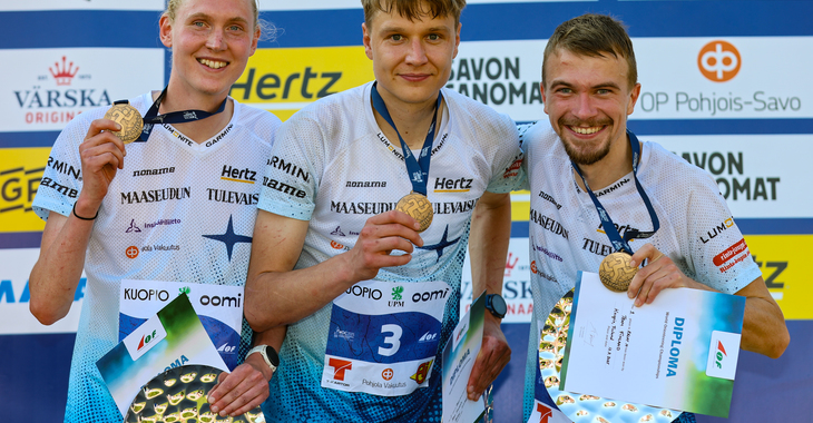 Suomen miehille suunnistuksen MM-pronssi