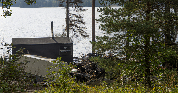 Järvelän toiminta jatkuu saunapaloista huolimatta